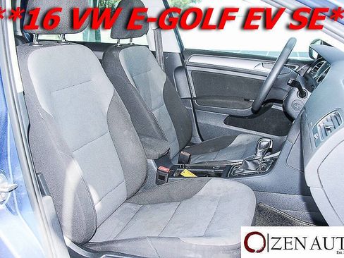 Used 2016 Volkswagen e-Golf SE FWD image 26
