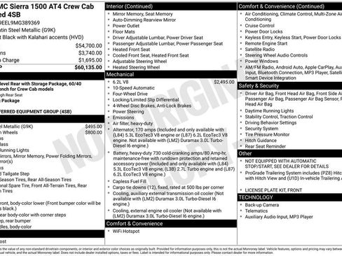 Used 2021 GMC Sierra 1500 AT4 AWD/4WD image 6
