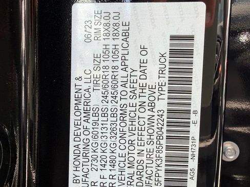 Used 2023 Honda Ridgeline Black Edition image 30
