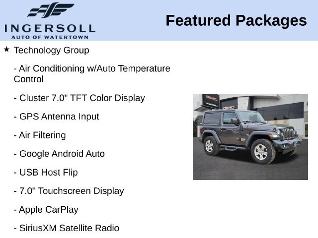 Used 2020 Jeep Wrangler Sport AWD/4WD image 15