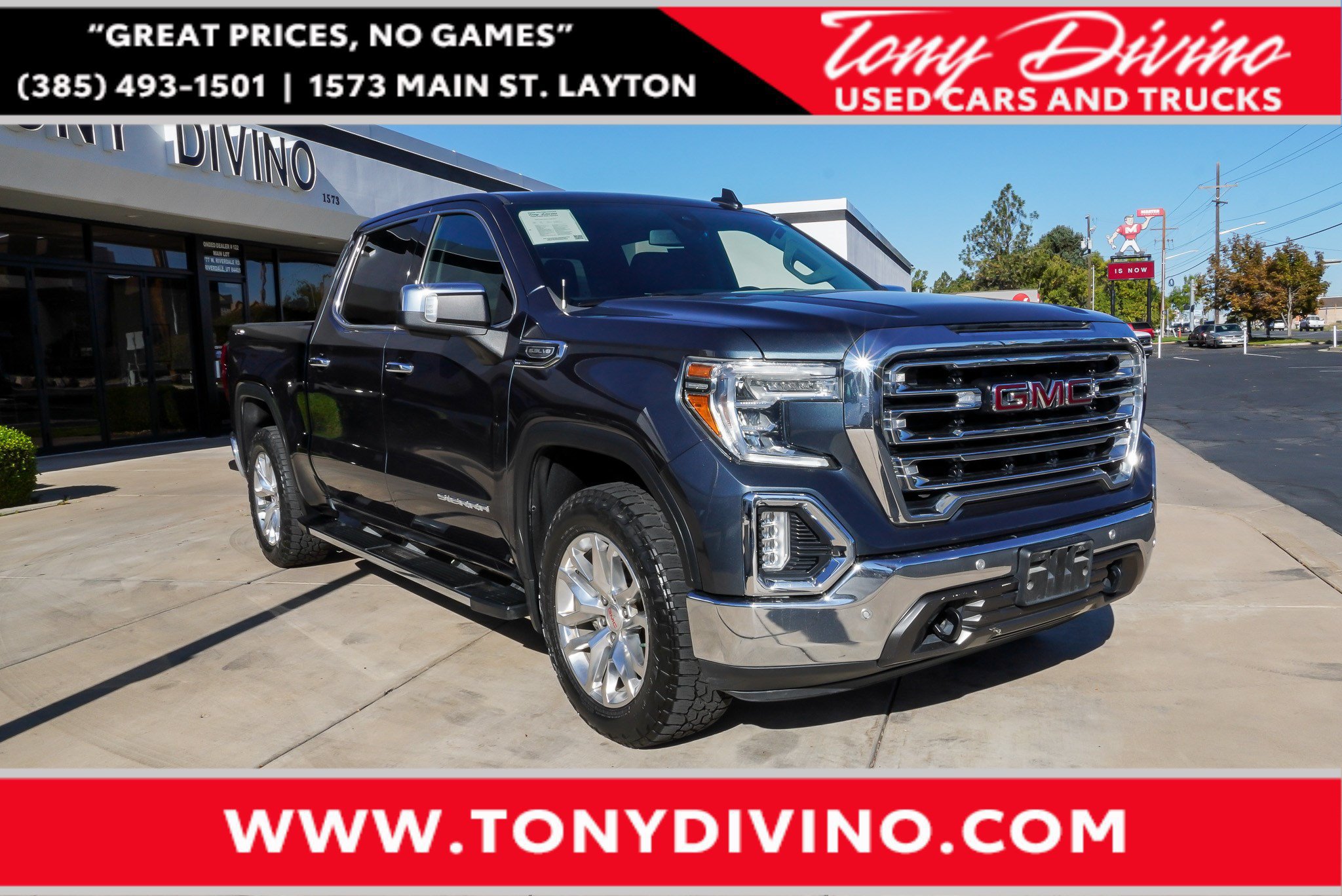 Used 2020 GMC Sierra 1500 SLT w/ SLT Premium Plus Package AWD/4WD image 1