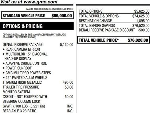 Certified 2023 GMC Sierra 1500 Denali w/ Denali Reserve Package image 2