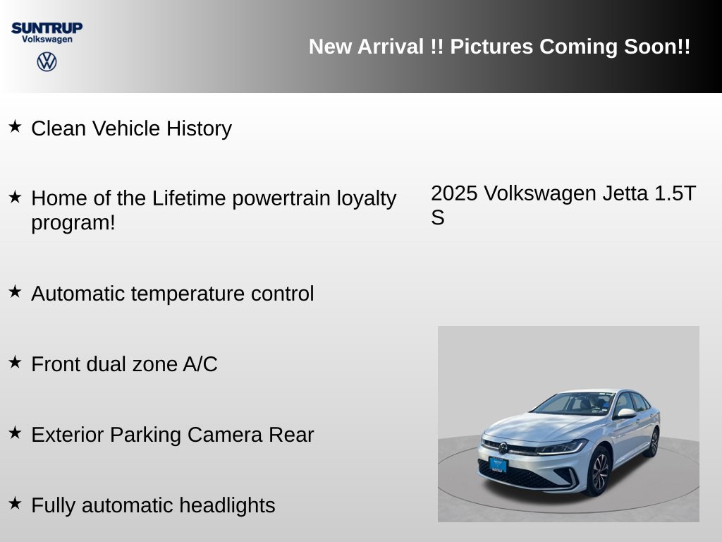Used 2025 Volkswagen Jetta S FWD image 5