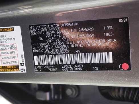 Used 2024 Lexus GX 550 550 Premium+ w/ Accessory Package (2T) image 30