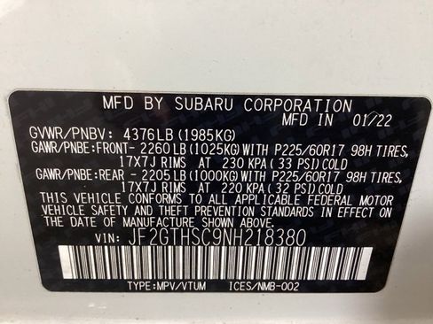 Used 2022 Subaru Crosstrek 2.5i Sport w/ Moonroof Package image 14