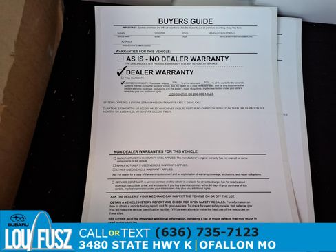 Used 2025 Subaru Crosstrek 2.5i Wilderness image 35