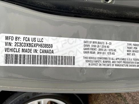 Certified 2023 Dodge Charger SXT RWD image 16