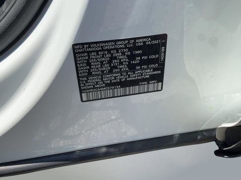 Used 2021 Volkswagen Atlas SE AWD/4WD image 24