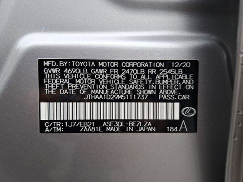 Used 2021 Lexus IS 300 image 39