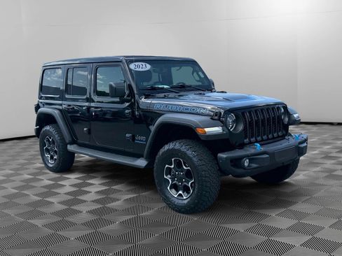 Used 2023 Jeep Wrangler Unlimited Rubicon 4xe w/ Steel Bumper Group AWD/4WD image 7