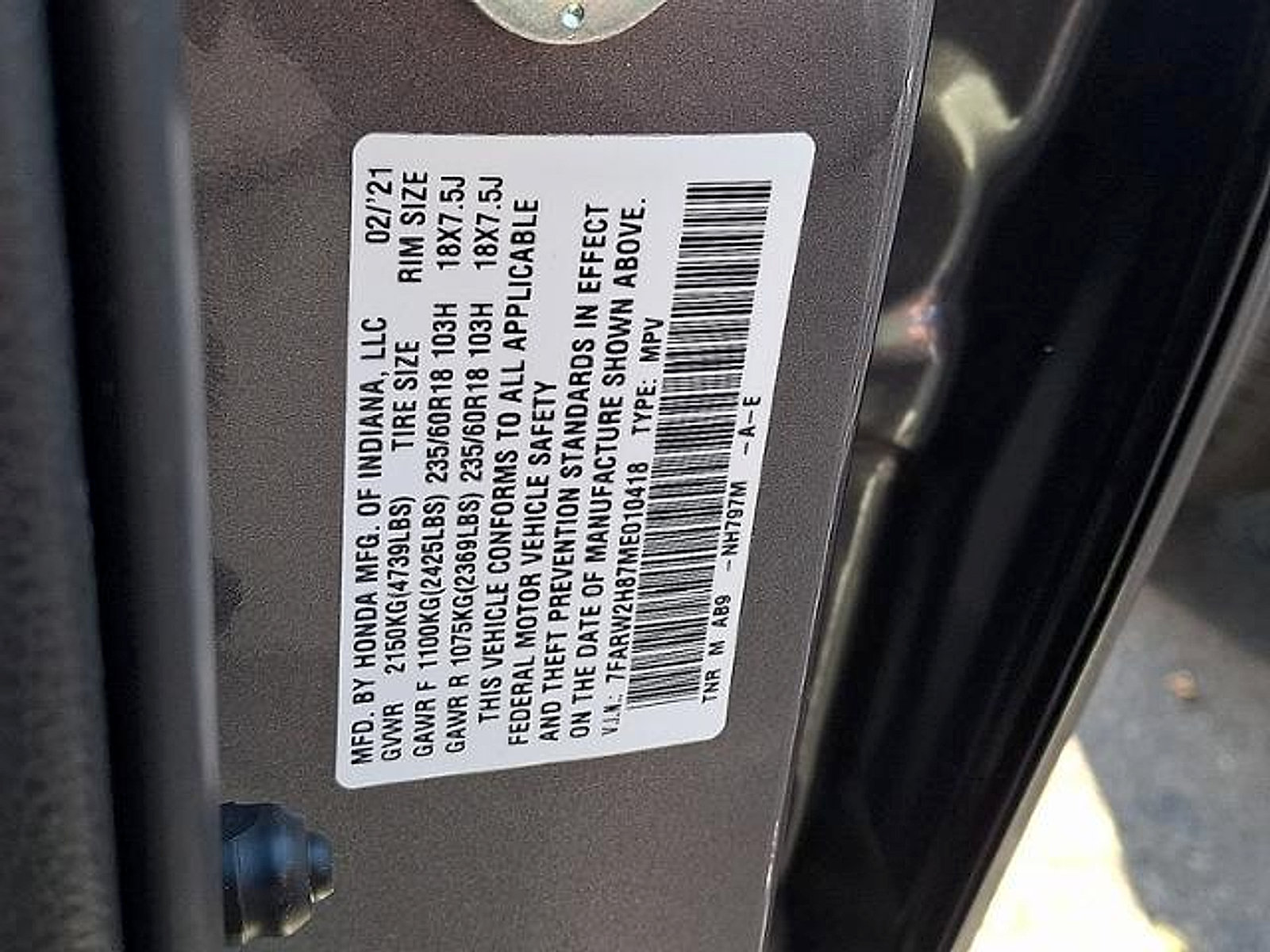 Used 2021 Honda CR-V EX-L image 26