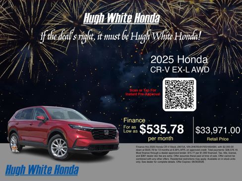 Used 2025 Honda CR-V EX-L image 3