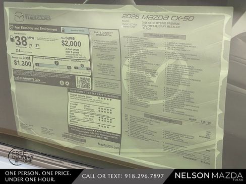 New 2026 MAZDA CX-50 AWD 2.5 Hybrid w/ Weather Package image 17