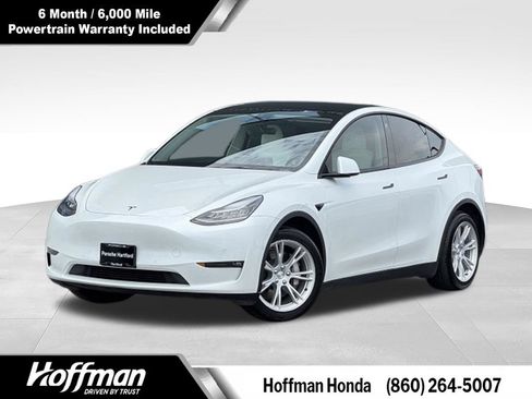 Used 2021 Tesla Model Y Long Range AWD/4WD image 1