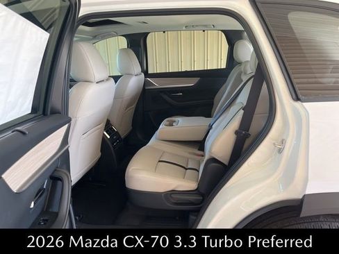 New 2026 MAZDA CX-70 3.3 Turbo w/ Preferred Package image 21