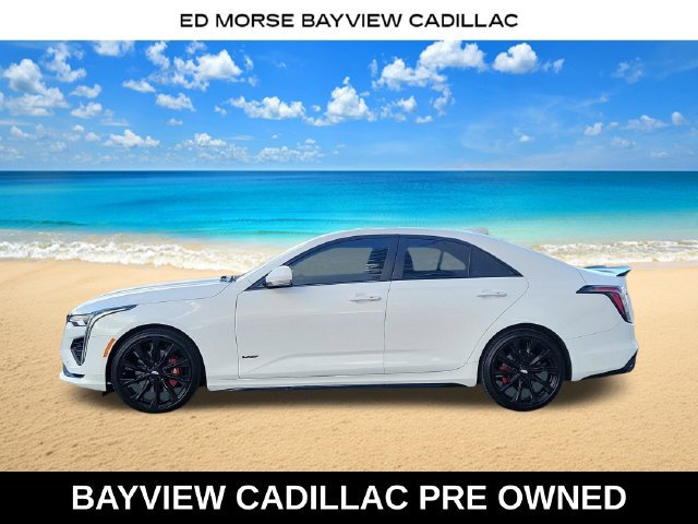 Used 2026 Cadillac CT4 V w/ LPO, ONYX Package AWD/4WD image 2