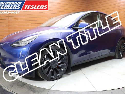 Used 2023 Tesla Model Y Performance AWD/4WD image 1
