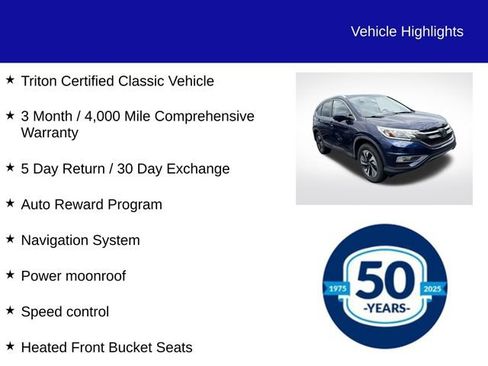 Used 2016 Honda CR-V Touring image 5