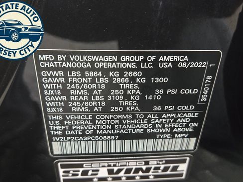 Used 2023 Volkswagen Atlas SE AWD/4WD image 24