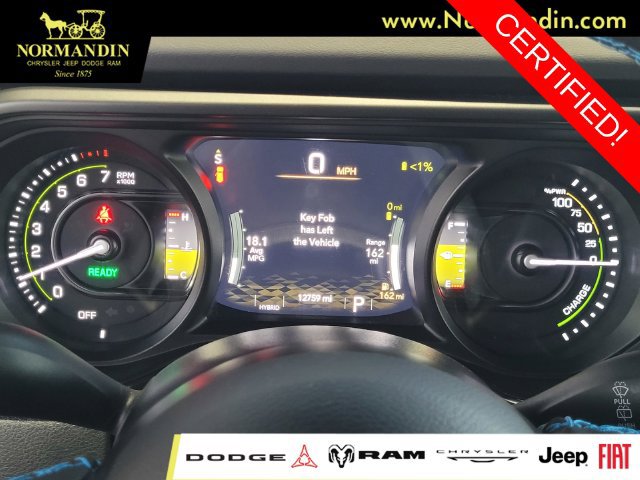 Certified 2025 Jeep Wrangler Unlimited Rubicon 4xe w/ Convenience Group AWD/4WD image 8
