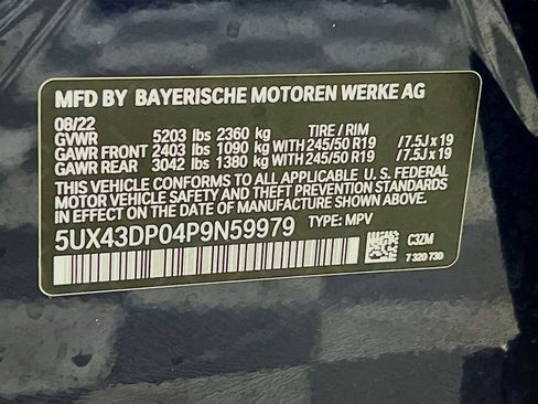 Used 2023 BMW X3 sDrive30i w/ Premium Package image 31