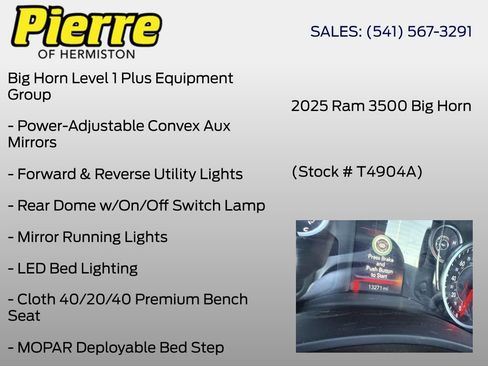 Used 2025 RAM 3500 Big Horn AWD/4WD image 9