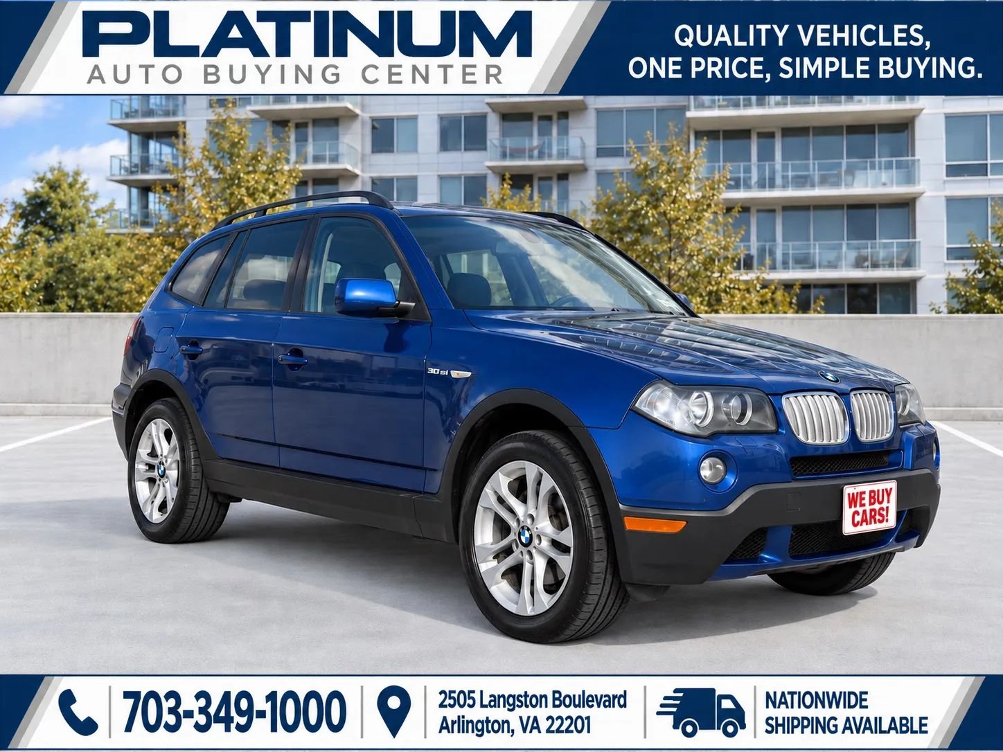Used 2007 BMW X3 3.0si AWD/4WD image 1