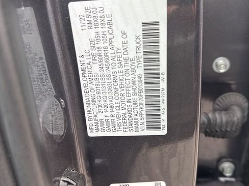 Used 2023 Honda Ridgeline RTL-E image 40