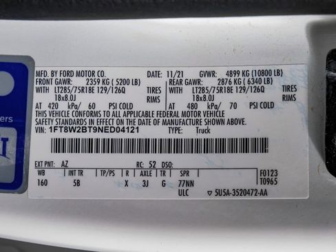 Used 2022 Ford F250 Lariat w/ Tremor Off-Road Package image 63