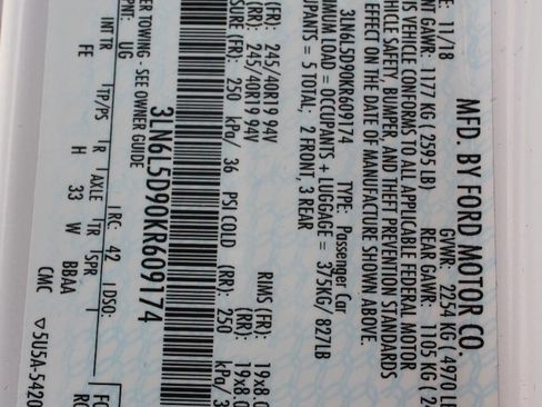 Used 2019 Lincoln MKZ Reserve w/ Reserve Plus Package image 35