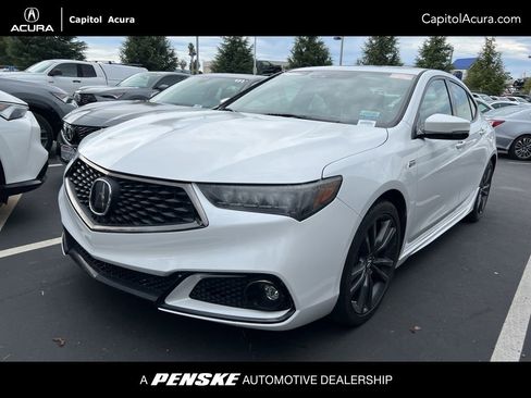 Used 2020 Acura TLX w/ A-SPEC Pkg image 1
