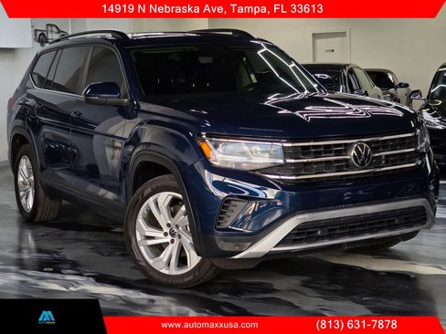 Used 2022 Volkswagen Atlas SE FWD image 1