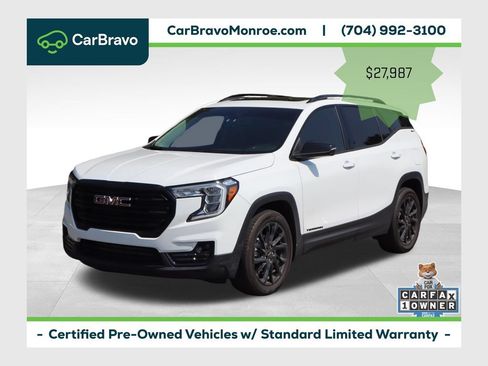 Certified 2024 GMC Terrain SLT w/ Infotainment Package II FWD image 1
