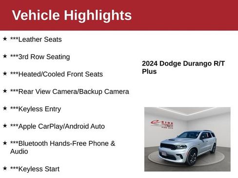 Used 2024 Dodge Durango R/T AWD/4WD image 4