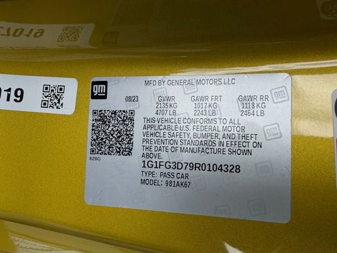 Used 2024 Chevrolet Camaro SS RWD image 37