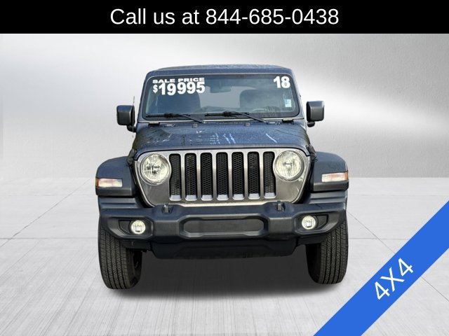 Used 2018 Jeep Wrangler Unlimited Sport AWD/4WD image 2