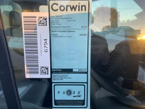 New 2024 Ford Transit 350 AWD image 2