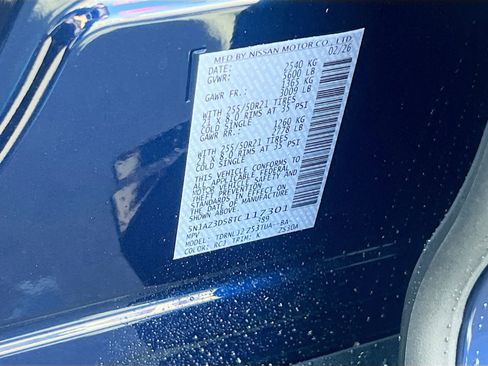 New 2026 Nissan Murano Platinum w/ Cargo Package image 35