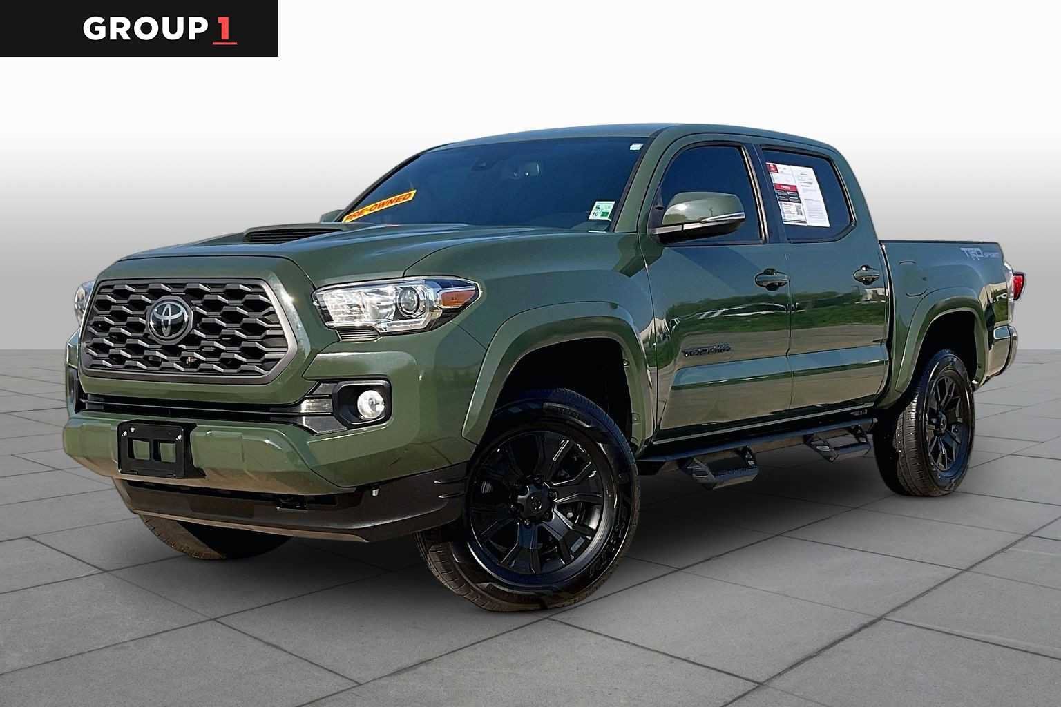 Used 2021 Toyota Tacoma TRD Sport w/ Technology Package RWD image 1