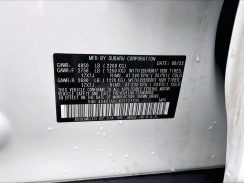 Used 2024 Subaru Outback Premium AWD/4WD image 33