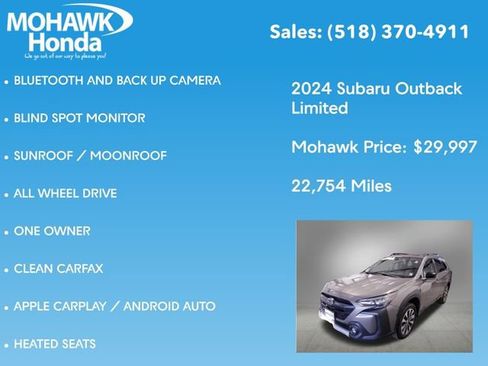 Used 2024 Subaru Outback Limited image 7