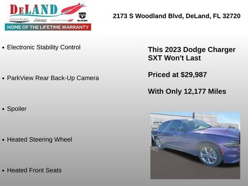 Used 2023 Dodge Charger SXT image 4