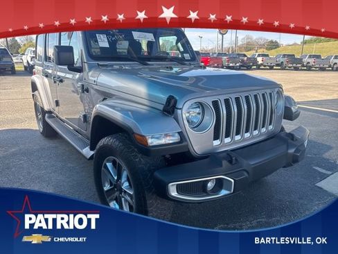 Used 2020 Jeep Wrangler Unlimited Sahara image 1