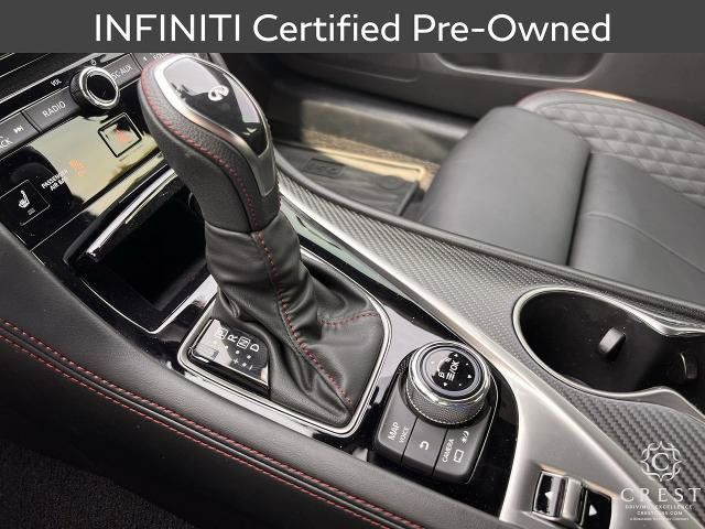 Certified 2023 INFINITI Q50 Red Sport 400 w/ Black Opal Edition RWD image 20