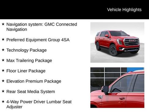 New 2026 GMC Yukon Elevation w/ Elevation Premium Package AWD/4WD image 8