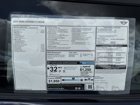 New 2026 MINI Cooper S FWD image 26