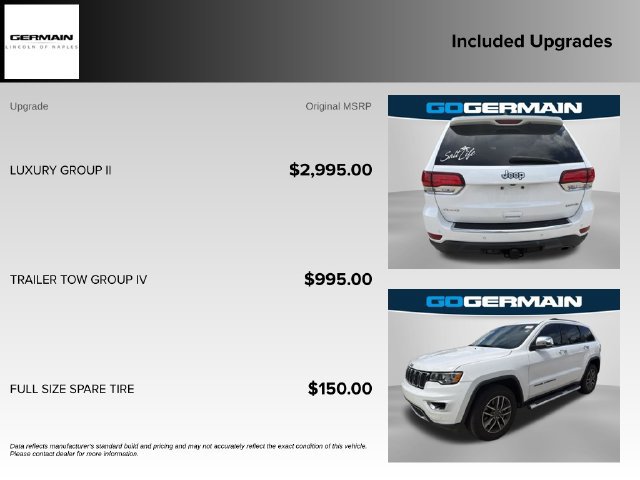 Used 2021 Jeep Grand Cherokee Limited w/ Luxury Group II AWD/4WD image 19