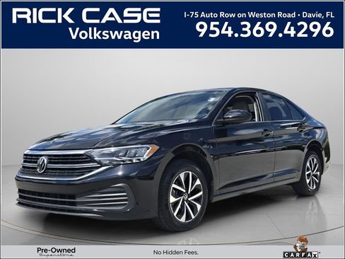 Certified 2022 Volkswagen Jetta S w/ IQ.Drive Package FWD image 1