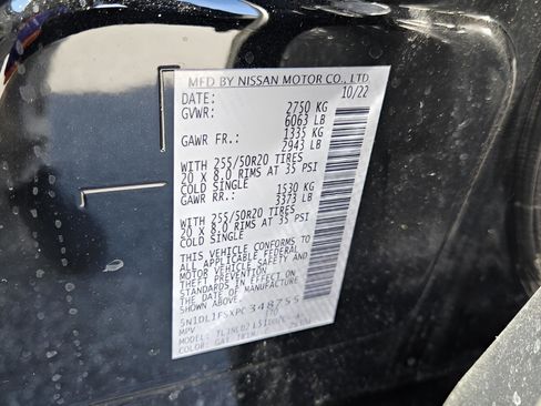 Used 2023 INFINITI QX60 Luxe w/ Cargo Package image 63