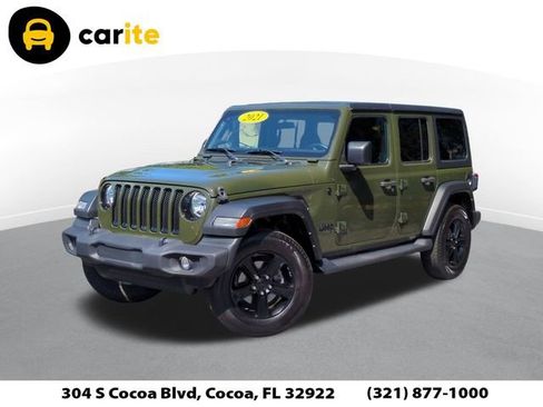 Used 2021 Jeep Wrangler Unlimited Sport AWD/4WD image 1